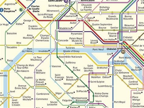 A better Paris Metro map PDF for download! | Changes in Longitude ...