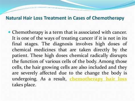 Chemotherapy Hair Loss