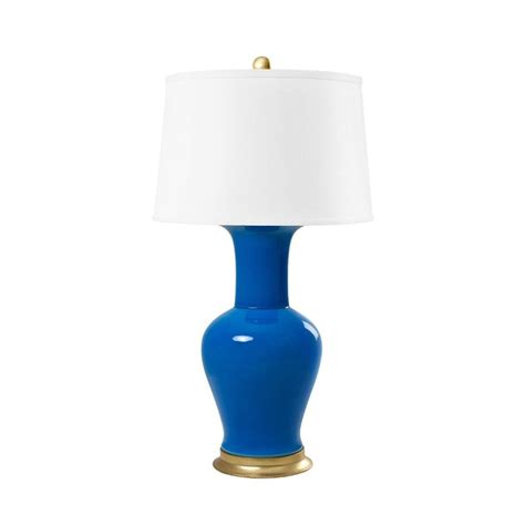 Woods Porcelain Glazed Table Lamp - Mecox Gardens