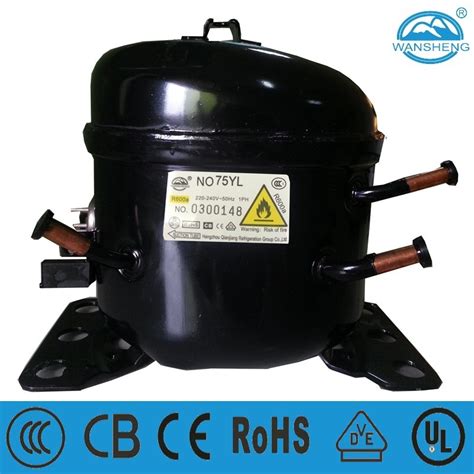 Refrigerator Spare Parts R600A Compressor N075yl - China Refrigerator ...