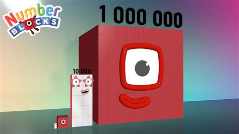 Numberblocks Comparison Zero 0-1 000 000 BIGGEST Numberblocks Million ...