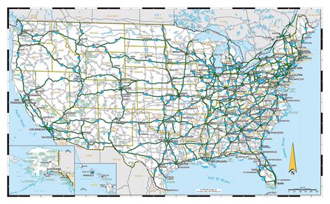 Maps United States Map With Highways | Images and Photos finder