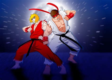 Ryu vs Ken .:Street Fighter:. by francosj12 on DeviantArt