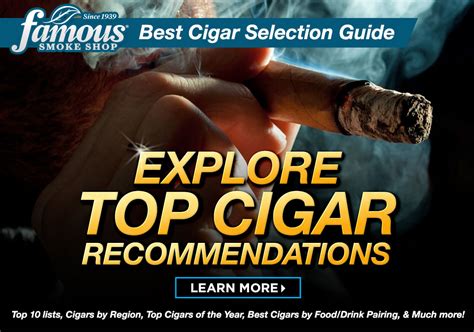 Famous Smoke Shop Unveils Best Cigars Selection Guide | Newswire