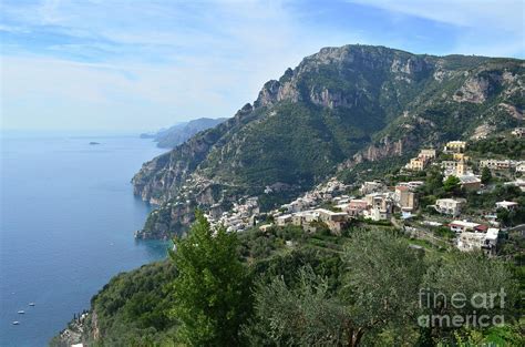 Villages Clustered Along the Amalfi Coast in Italy Photograph by DejaVu ...