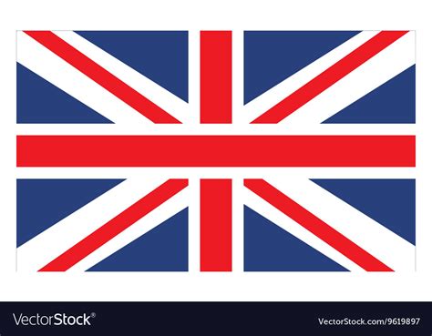 England flag isolated icon design Royalty Free Vector Image