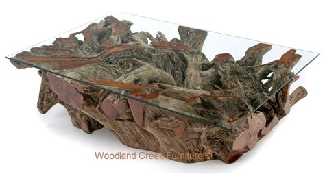 Handcrafted Tree Root Coffee Table | The Green Head