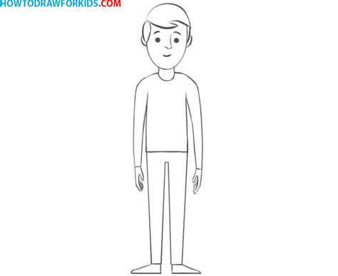 How to Draw a Person - Easy Drawing Tutorial For kids