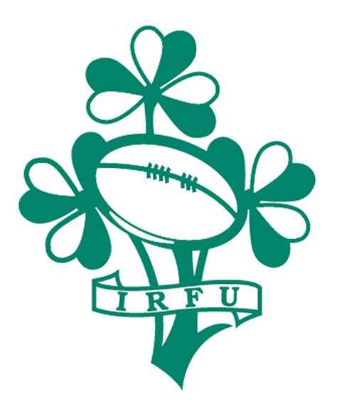 Ireland Rugby Logo The shamrock Greeting Card by Legi Gura