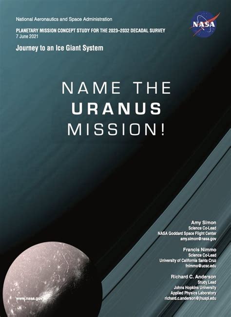 NASA’s flagship mission to Uranus should use nuclear propulsion : r/Uranus