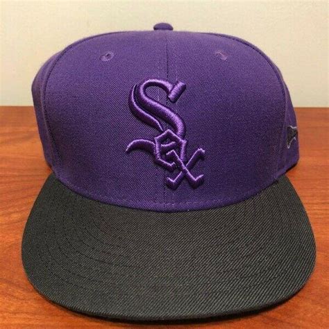 Chicago White Sox Hat Baseball Cap Fitted 7 7/8 New... - Depop