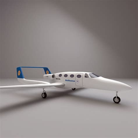 adam aircraft a700 3d model