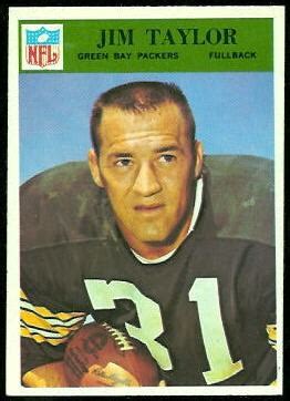 Jim Taylor - 1966 Philadelphia #89 - Vintage Football Card Gallery