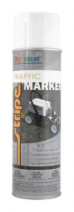 Traffic Marker Paint,White,18oz. - Grainger