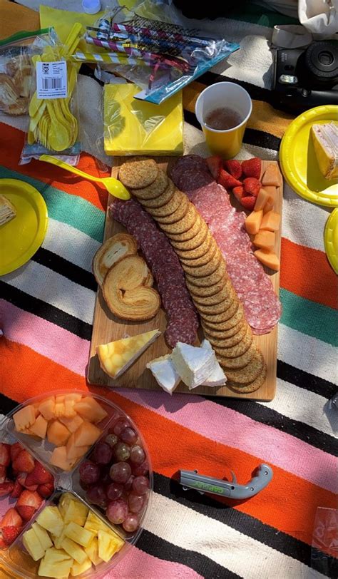 birthday picnic in 2022 | Picnic, Cheese board, Food