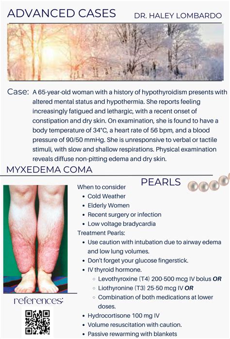 Myxedema Coma by Dr. Haley Lombardo, PGY-2 - EM Daily