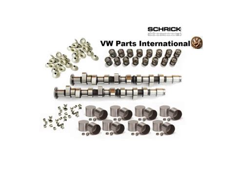 VW Golf MK3 VR6 Performance Complete Schrick Camshaft Kit with 268 ...