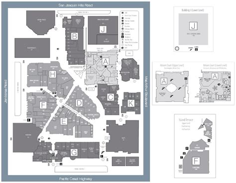 Map Of Fashion Island – Map Of California Coast Cities