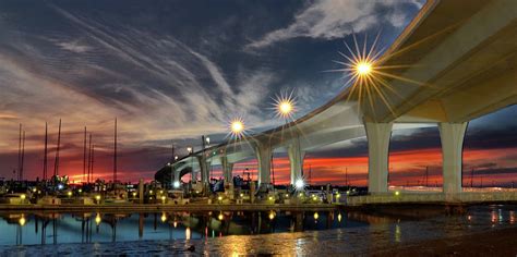 Bridge to Clearwater Beach Photograph by Judson Wade Brady - Fine Art ...