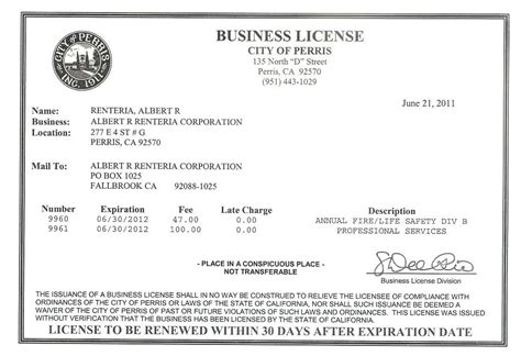 Business License Certificate Template For Your Needs