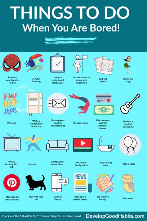 217 Fun Things to Do When You Are Bored (Ideas for 2021!) | Things to ...