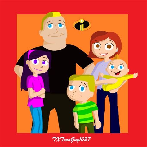 The Incredibles 2 - The Parr Family by https://www.deviantart.com ...