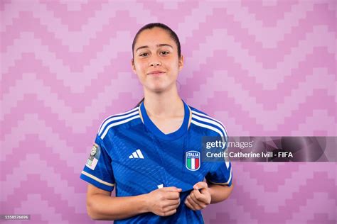 Giulia Dragoni of Italy poses for a photo for a portrait during the ...