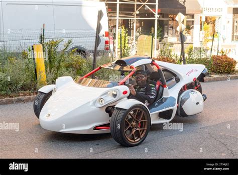 Campagna T-Rex Trike in Arctic while, Greenwich Village, New York City ...