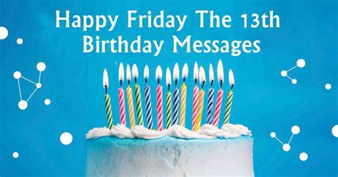 Happy Friday the 13th Birthday Messages | Birthday Wishes 2023