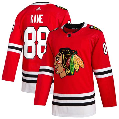 Men's Chicago Blackhawks Patrick Kane adidas Red Home Authentic Player ...