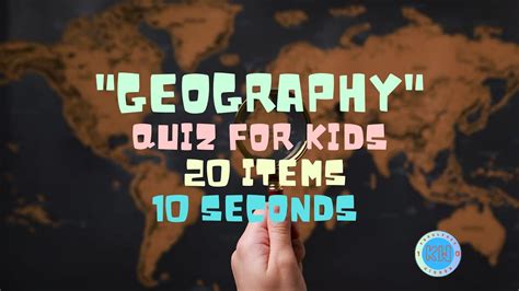 Geography quiz for kids, questions and answers quiz for kids - YouTube