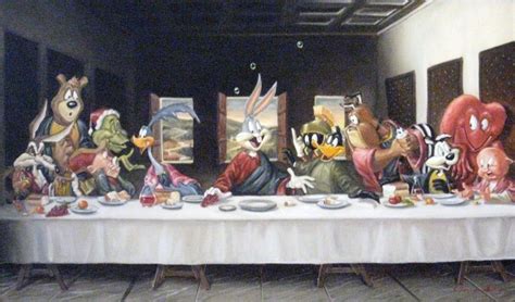 55 Pop Culture Parodies Of "The Last Supper" | Graffiti tapete, Das ...