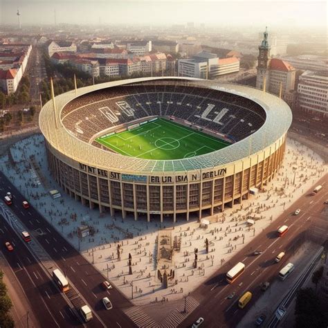 German stadiums reimagined by AI. (OC: Manuel Veth) : r/Bundesliga