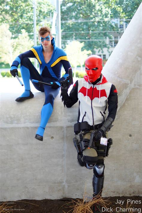 Red Hood and Disco Nightwing by JayPines on DeviantArt