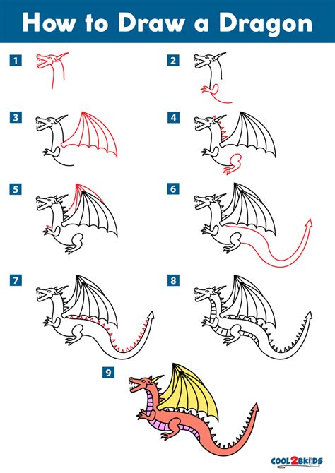 Draw A Realistic Dragon Draw Real Dragon Step By Step