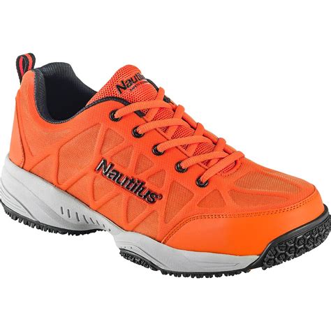 Safety Toe Hi-Vis Slip-Resistant Athletic Shoe, Nautilus