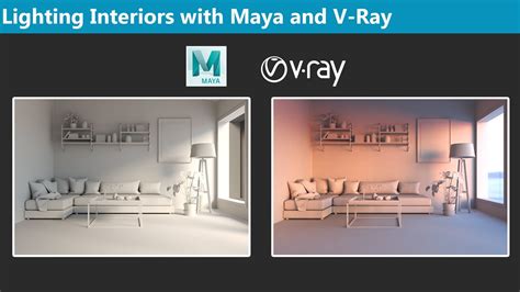 Lighting a room in vray next maya - mertqshirt