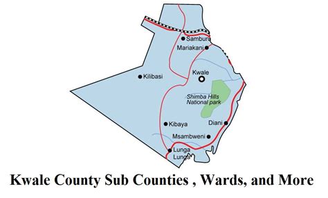 Kwale County Sub Counties , Wards, Map, and More - Wikitionary254