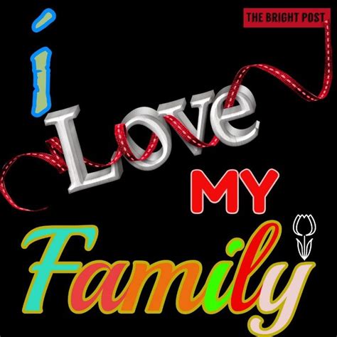 I Love My Family Picture Dp | Love my family, Best whatsapp dp, My family