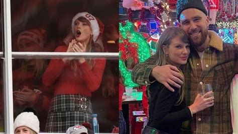 Watch Taylor Swift's 'wife moment': Family joins Travis Kelce for ...