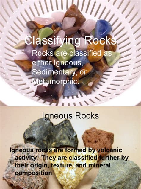 Classifying_Rocks_Power_Point_Presentation.ppt | Rock (Geology ...