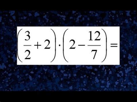 Multiplicación de fracciones con paréntesis, ejemplo de suma y resta de ...