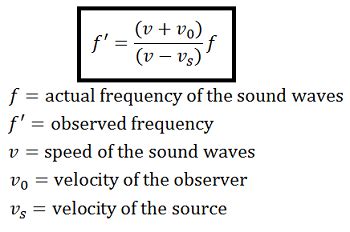 The Doppler Effect: Formula & Calculation - Video & Lesson Transcript ...