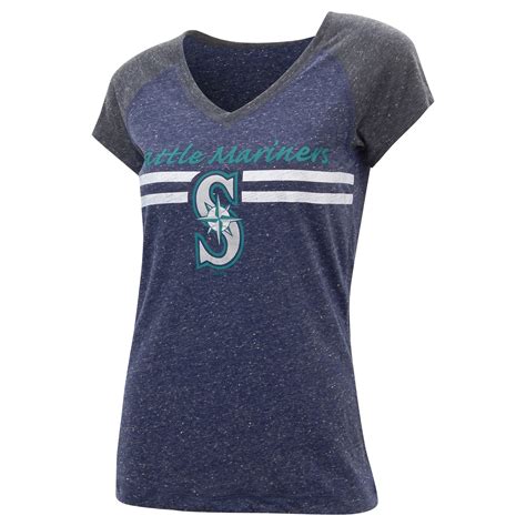 MLB Women's Seattle Mariners Short Sleeve Top - Walmart.com - Walmart.com