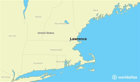 Where is Lawrence, MA? / Lawrence, Massachusetts Map - WorldAtlas.com