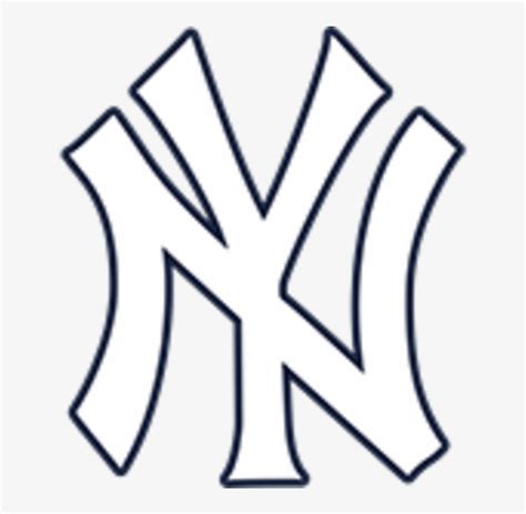 White Yankees Logo 4 By Erin - New York Yankees - 720x720 PNG Download ...