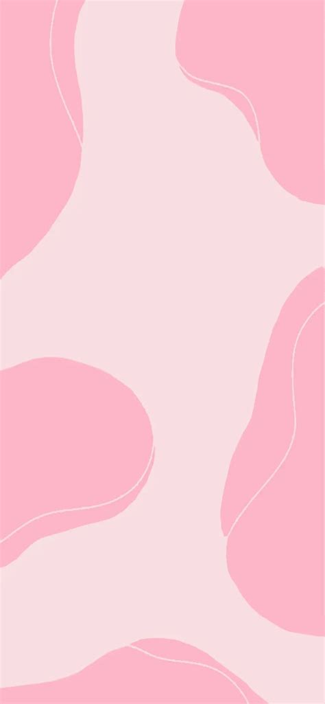 a pink and white abstract background with lines in the shape of curves ...