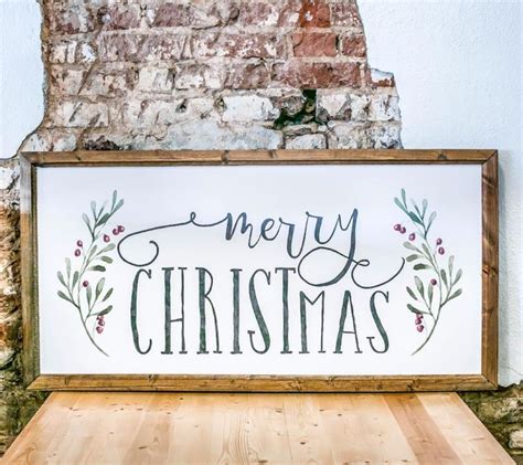 Merry Christmas Sign Wall Decor | Smallwoods | Diy christmas ...