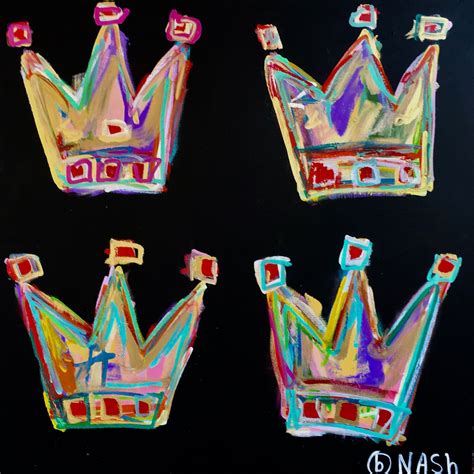 Crown Canvas Painting 451