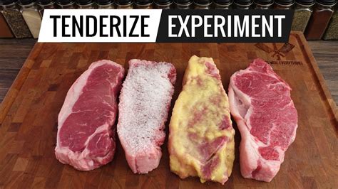 Steak TENDERIZING EXPERIMENT - What's the best way to TENDERIZE steaks ...